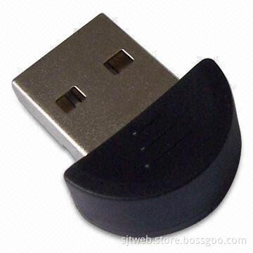 Mini Mushroom-shaped USB Bluetooth 4.0V Dongle/Adapter, 0 to 10m Operating Range